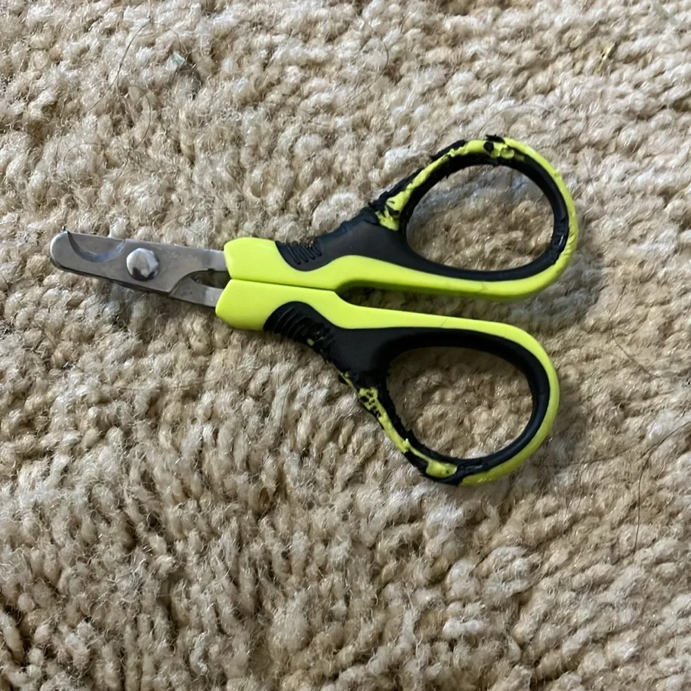 Green Black Cat Rabbit Nail Clippers